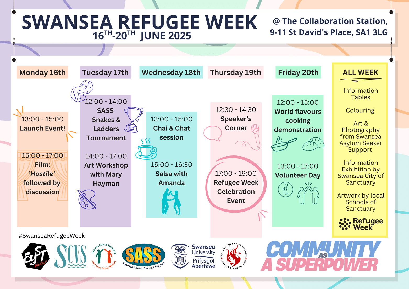 Refugee Week Logo