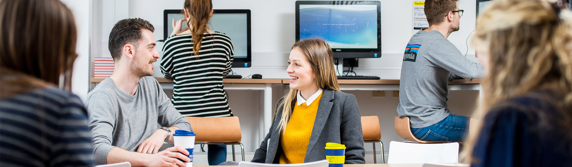 students in a lesson