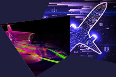 We are developing complex computer modelling for the aerospace industry