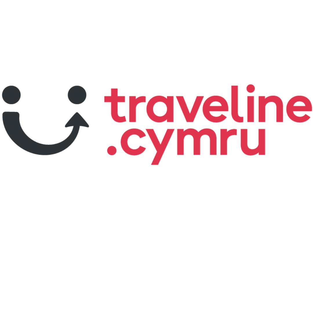 Clear logo of Traveline.cymru 